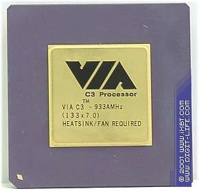 VIA C3 933 